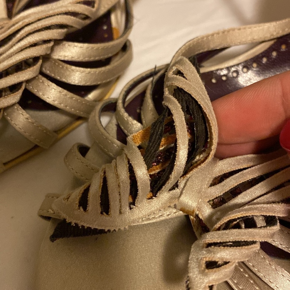 Stella McCartney strappy sandals heels size 39.5 - Picture 5 of 16